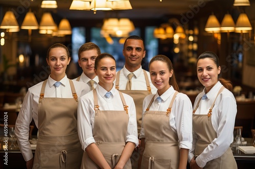 Professional Hospitality Team at a Luxury Hotel