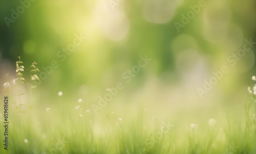 Abstract nature blurred backdrop