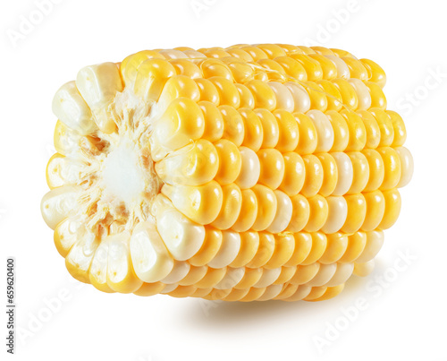 ear corn isolated on the white background