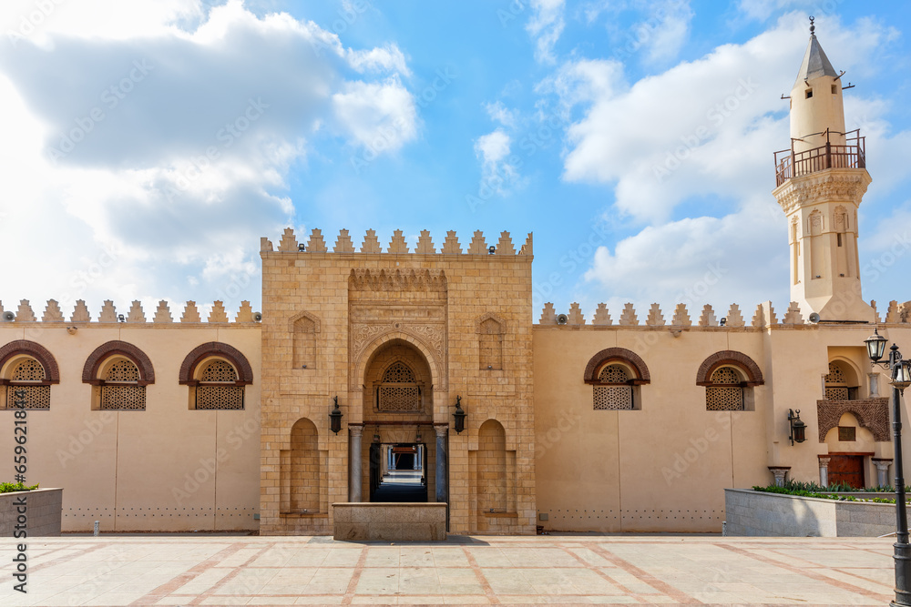 The Mosque of Amr Ibn Al As, the first Mosque in Egypt, old Cairo
