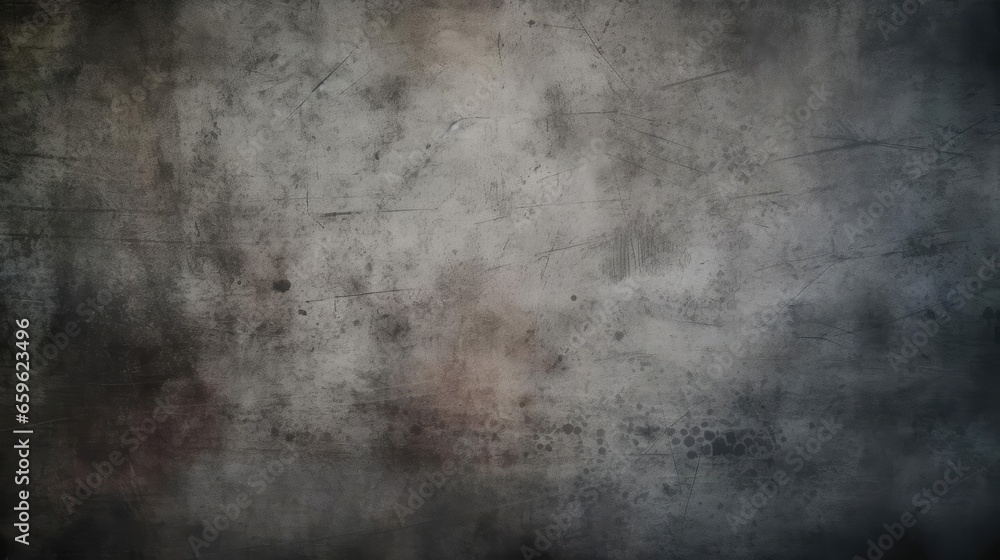 Gray grunge background with scratches  - obrazy, fototapety, plakaty 