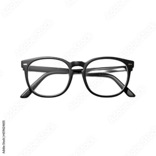 Glasses isolated on transparent or white background