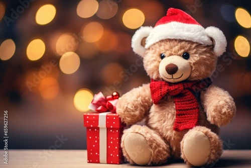 Christmas Ещн Bear with Bauble