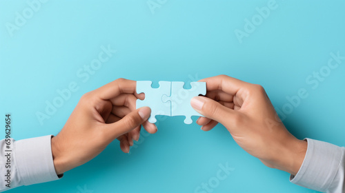 person holding a puzzle