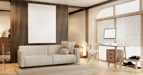Sofa furniture and modern room interior design minimal © Interior Design