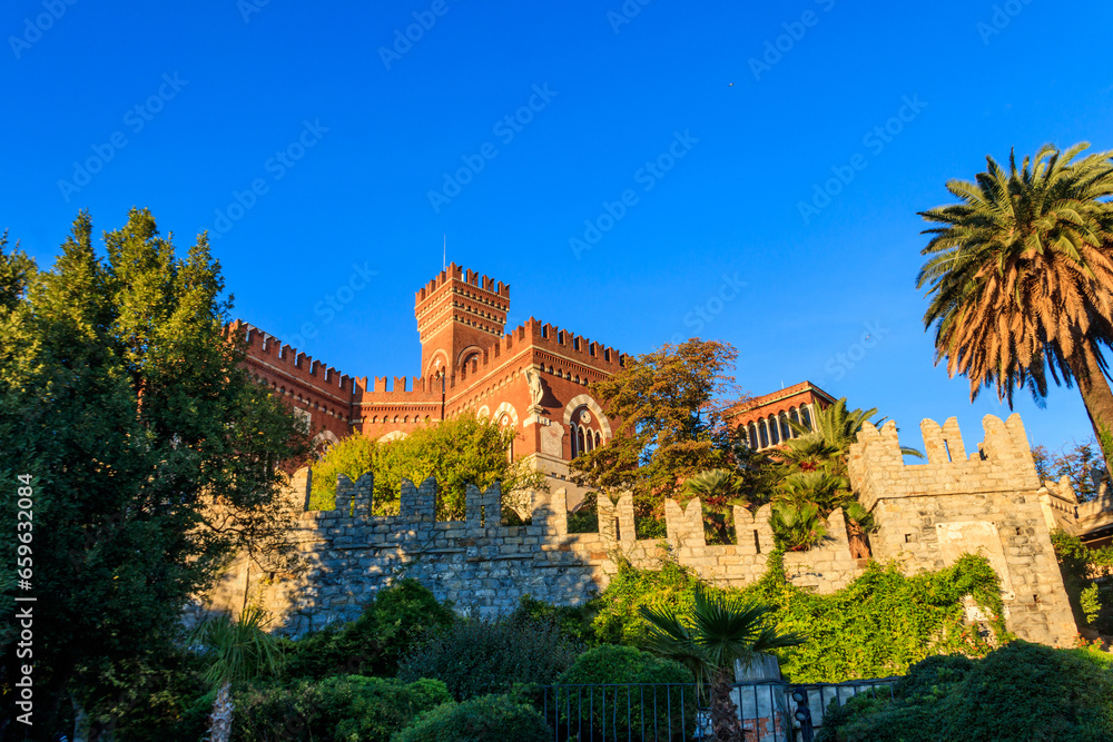 D'Albertis castle in Genoa, Italy