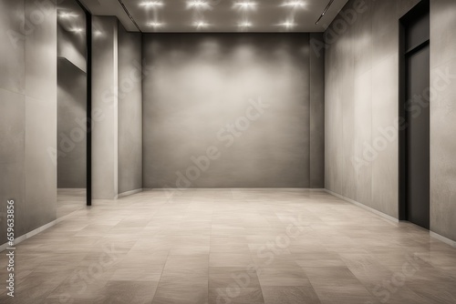 beautiful original background image of an empty space in tones with a play of light and shadow