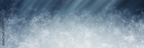  Panoramic Christmas white blue snowflake gradient background 