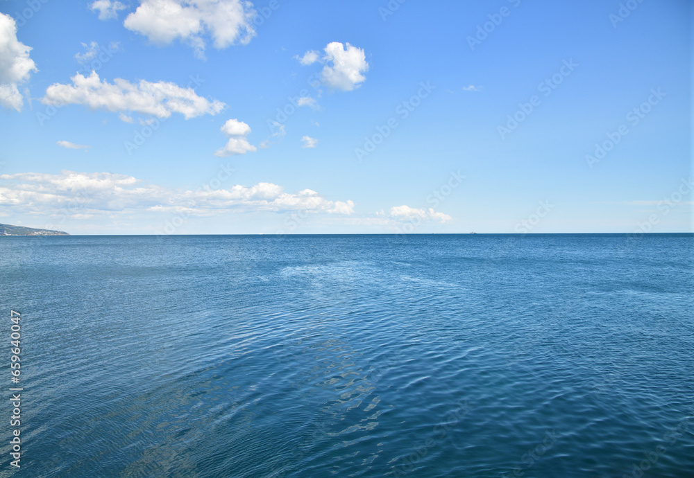 The Beautiful landscape with Black Sea near the southern coast of Crimea The Beautiful landscape with Black Sea near the southern coast of Crimea