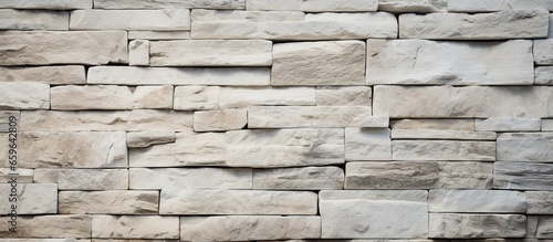 White sandstone for home 5 x 20 cm size natural face pattern Comparing sandstone wall paving vs stone cladding and their drawbacks