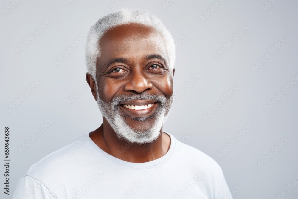 Obraz premium Afro American man in studio