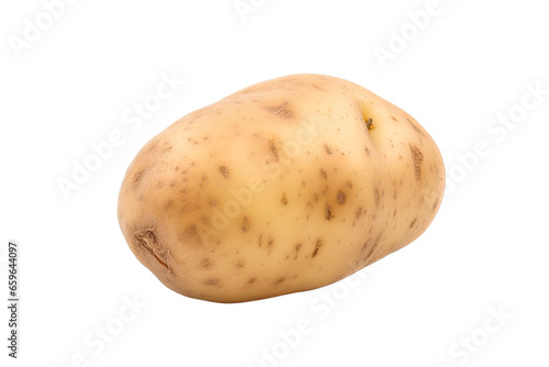 potato isolated on white background