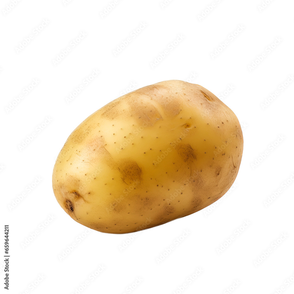 potato isolated on white background potato isolated on white background