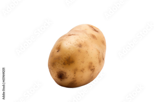 potato isolated on white background
