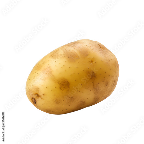 potato isolated on white background
