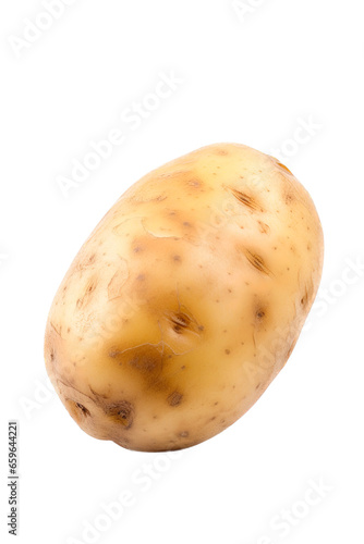 potato isolated on white background