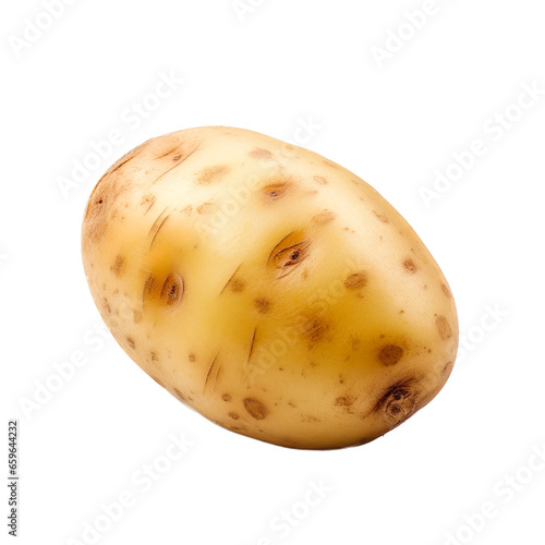 potato isolated on white background