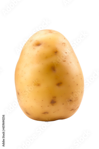 potato isolated on white background