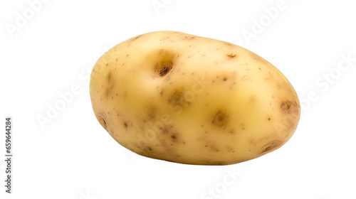 potato isolated on white background