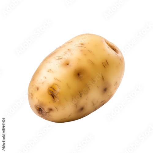 potato isolated on white background