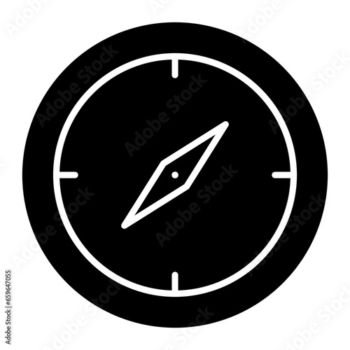 Free Download Explore Glyph Icon - GFXLoad