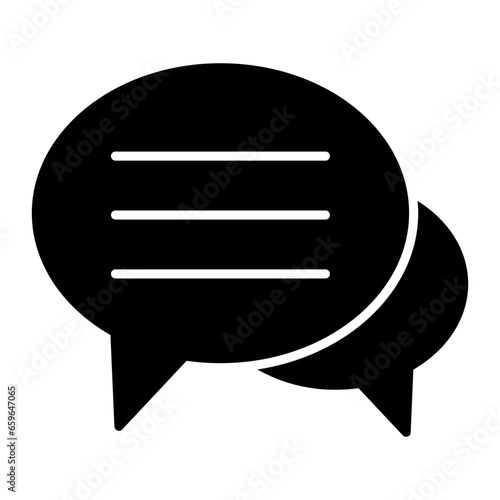 Comment Glyph Icon