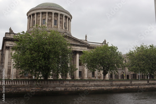 Photography The Four Courts in Dublin in Ireland