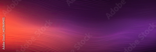 Red orange purple blue abstract panorama background. Color wave gradient. 