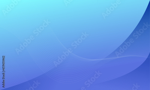Vector gradient blue background