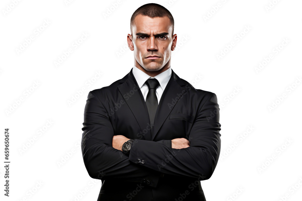 Portrait of a business man, isolated on transparent background. Portrait of a business man, isolated on transparent background.