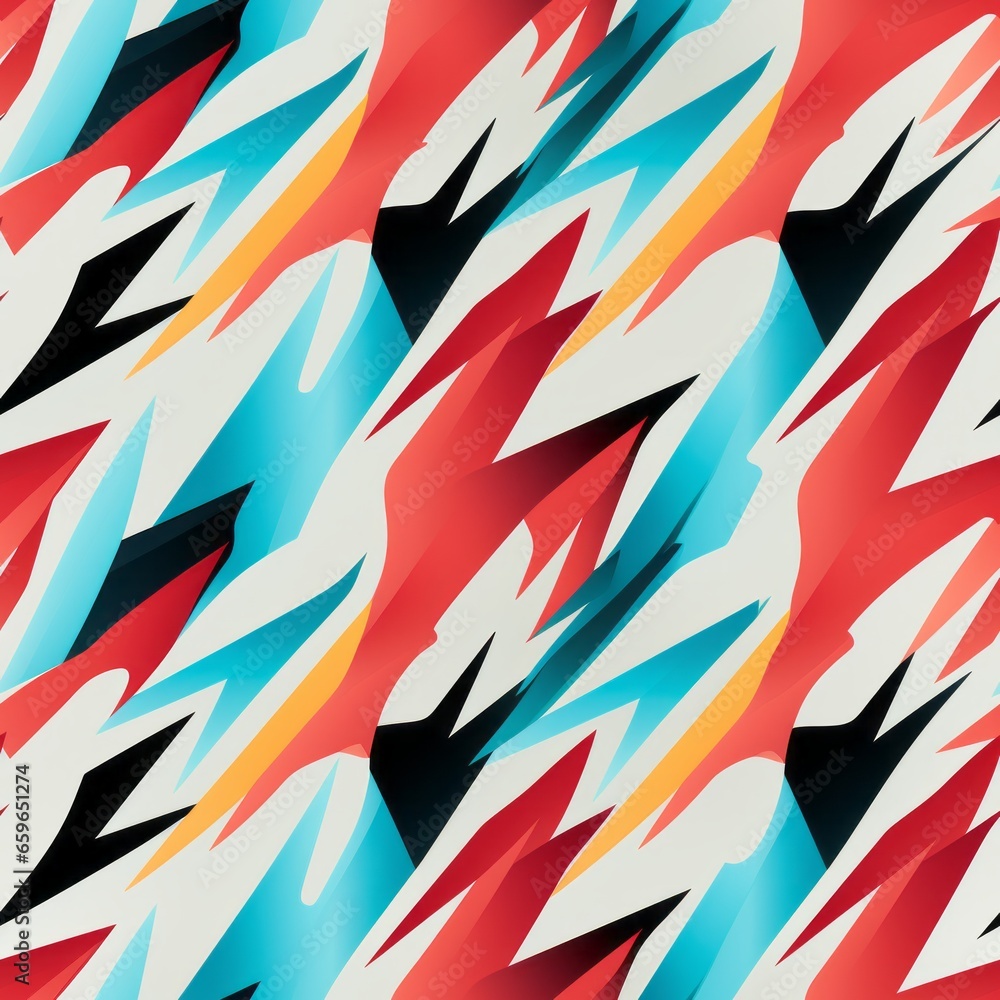 colorful geometric seamless pattern colorful geometric seamless pattern