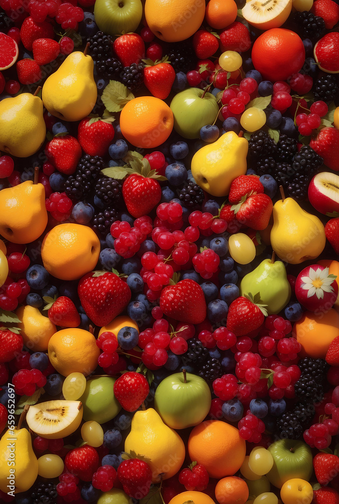 A lot of fruits vivid color background. A lot of fruits vivid color background.