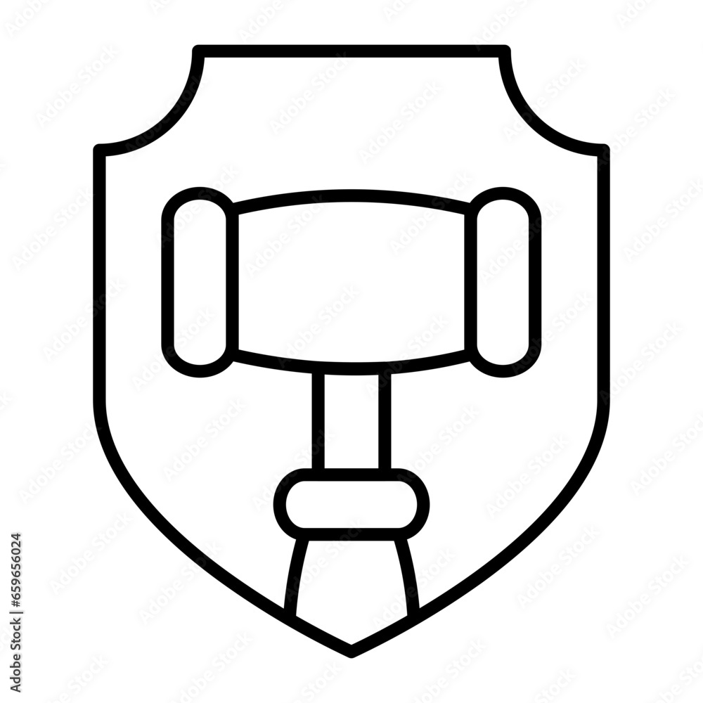 Law Outline Icon Law Outline Icon