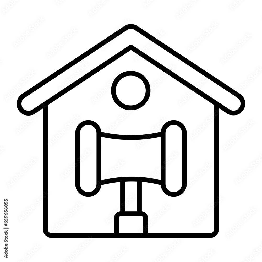 Real Estate Law Outline Icon Real Estate Law Outline Icon