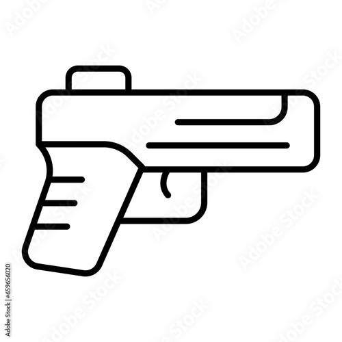 Murder Outline Icon