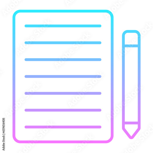 Police Complain Gradient Icon