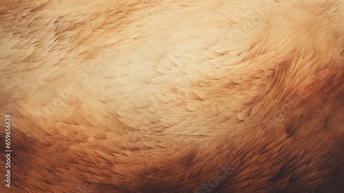 Fur textured background in soft gold and brown hues