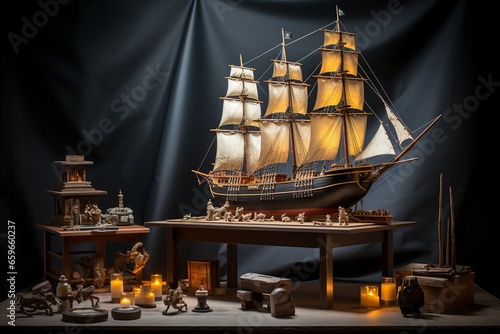 Elegance in Model Shipcraft photo