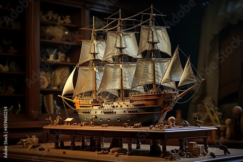 Elegance in Model Shipcraft photo