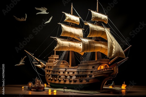 Elegance in Model Shipcraft photo