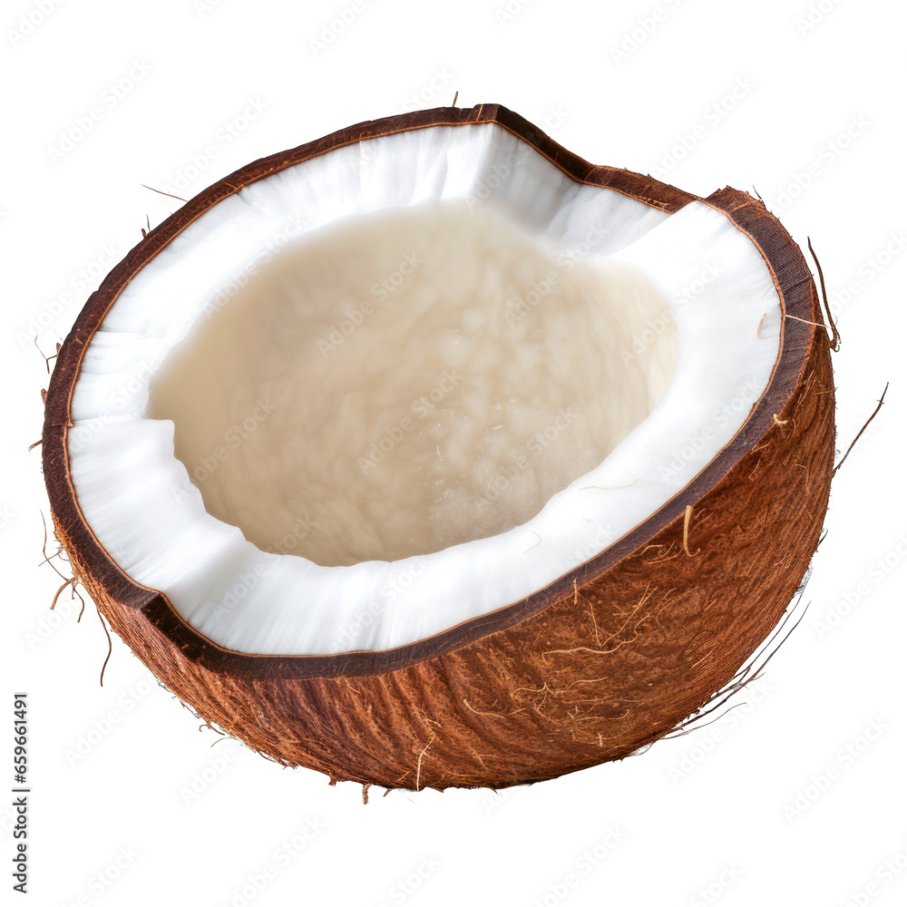 coconut isolated on white background coconut isolated on white background