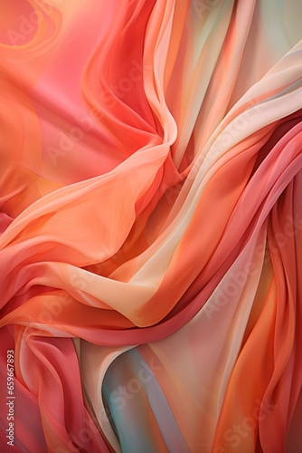 Silk fabric texture. Generative AI