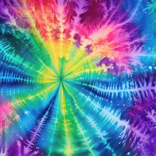 Tie dye colorful vibrant background
