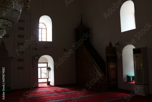 Photo of Kursunlu Mosque in Beypazari city district of Ankara, Turkey.