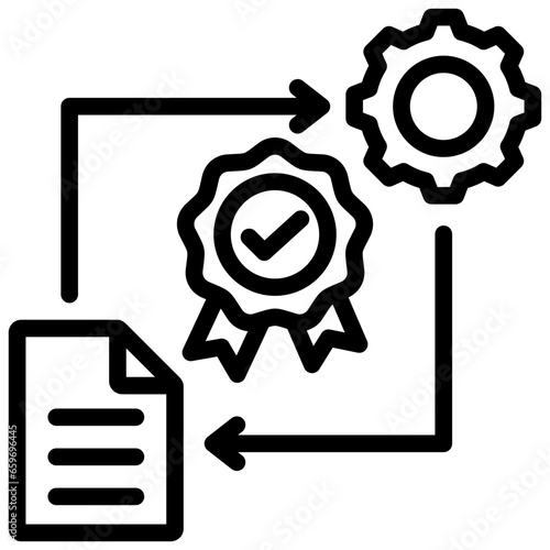 Implementation Outline Icon