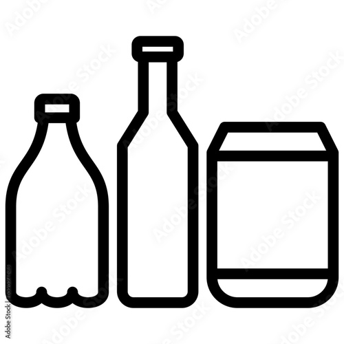Beverage Outline Icon
