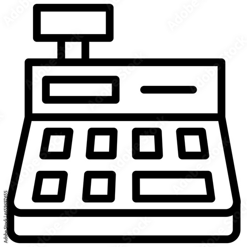 Till Outline Icon