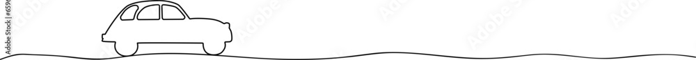 illustration beautiful antique car driving on the wave road eps 10 illustration beautiful antique car driving on the wave road eps 10