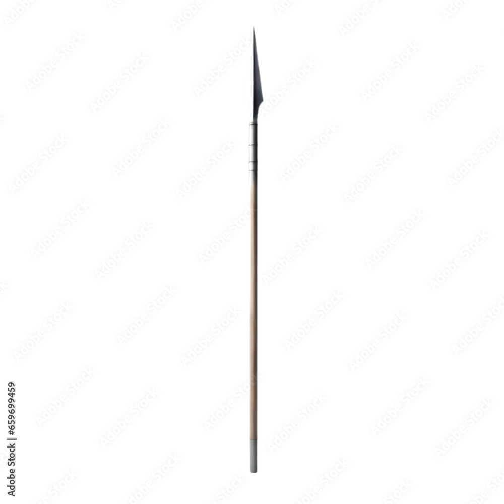 Spear illustration art with a transparent background generative AI. Spear illustration art with a transparent background generative AI.