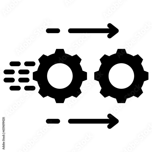 Transition Glyph Icon